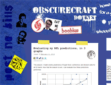 Tablet Screenshot of obscurecraft.net